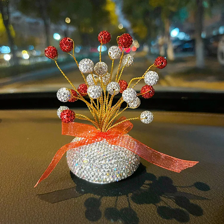 Car Ornaments Auto Accessories Decoration Diamond-studded Star Car Ornaments Girl Cute Car Ornaments