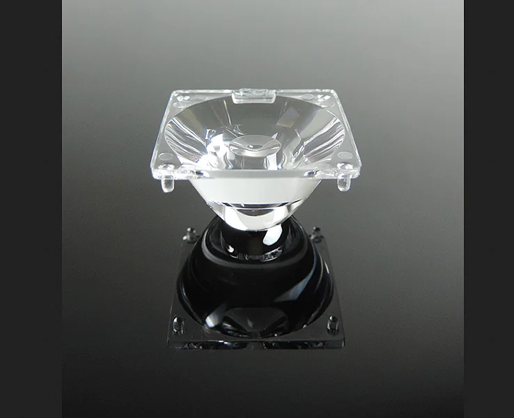 21.6mm square 6 degree led aspheric narrow angle surgical light lens