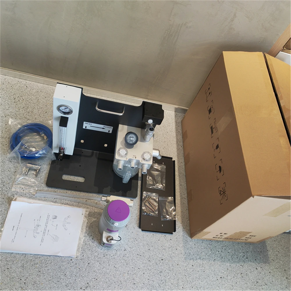 High Quality Best Selling oxide nitrous double t Portable Anesthesia Veterinary Anestesia Machine