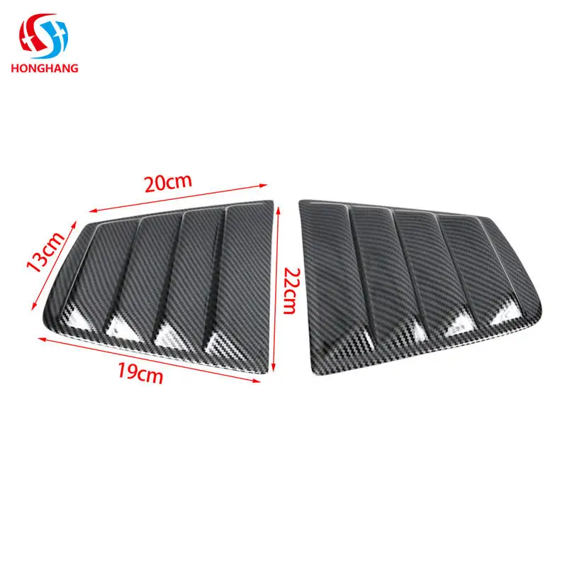 Honghang Manufacture Auto Spare Parts window Protecter, New Style car window Shutters for Dodge Charger 2015-2021