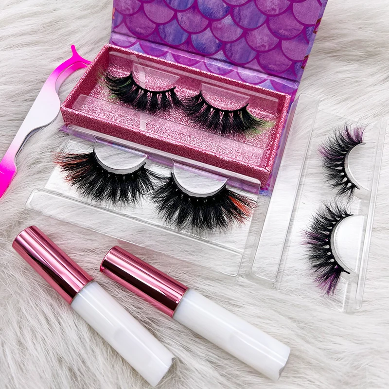 Beauty products supply eyelash strips with waterproof glue long lasting lash strip glue