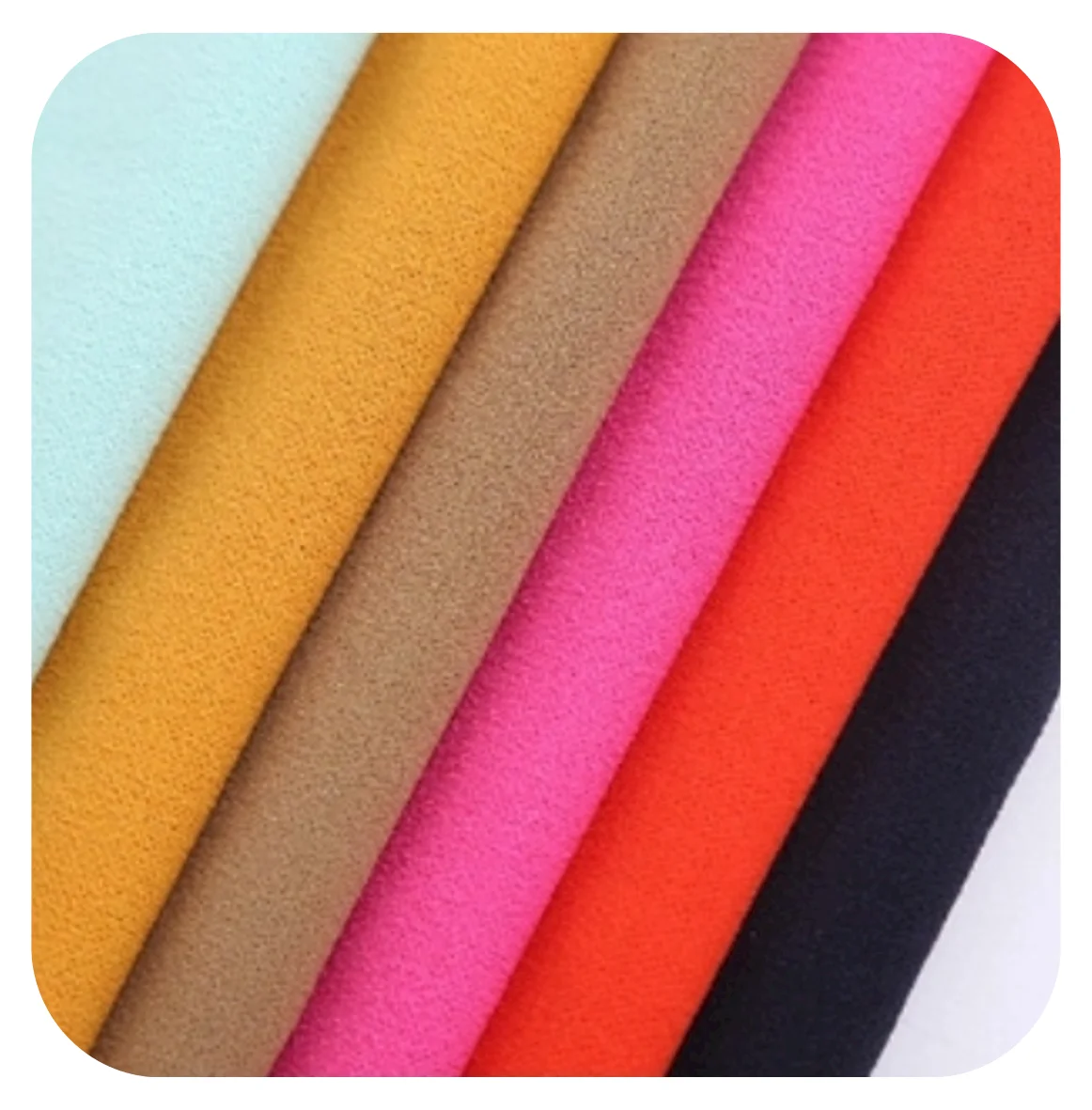 MY Knitted Scuba Crepe PD Fabric False Twist Moss Crepe Scuba Twist Scuba Crepe Fabric 97%Polyester+3%Spandex for Abaya