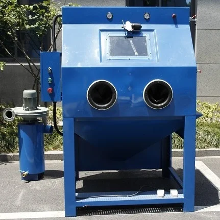 Closed Loop Wet Blasting Cabinet Vapor Blaster Machine with Water Recirculating System