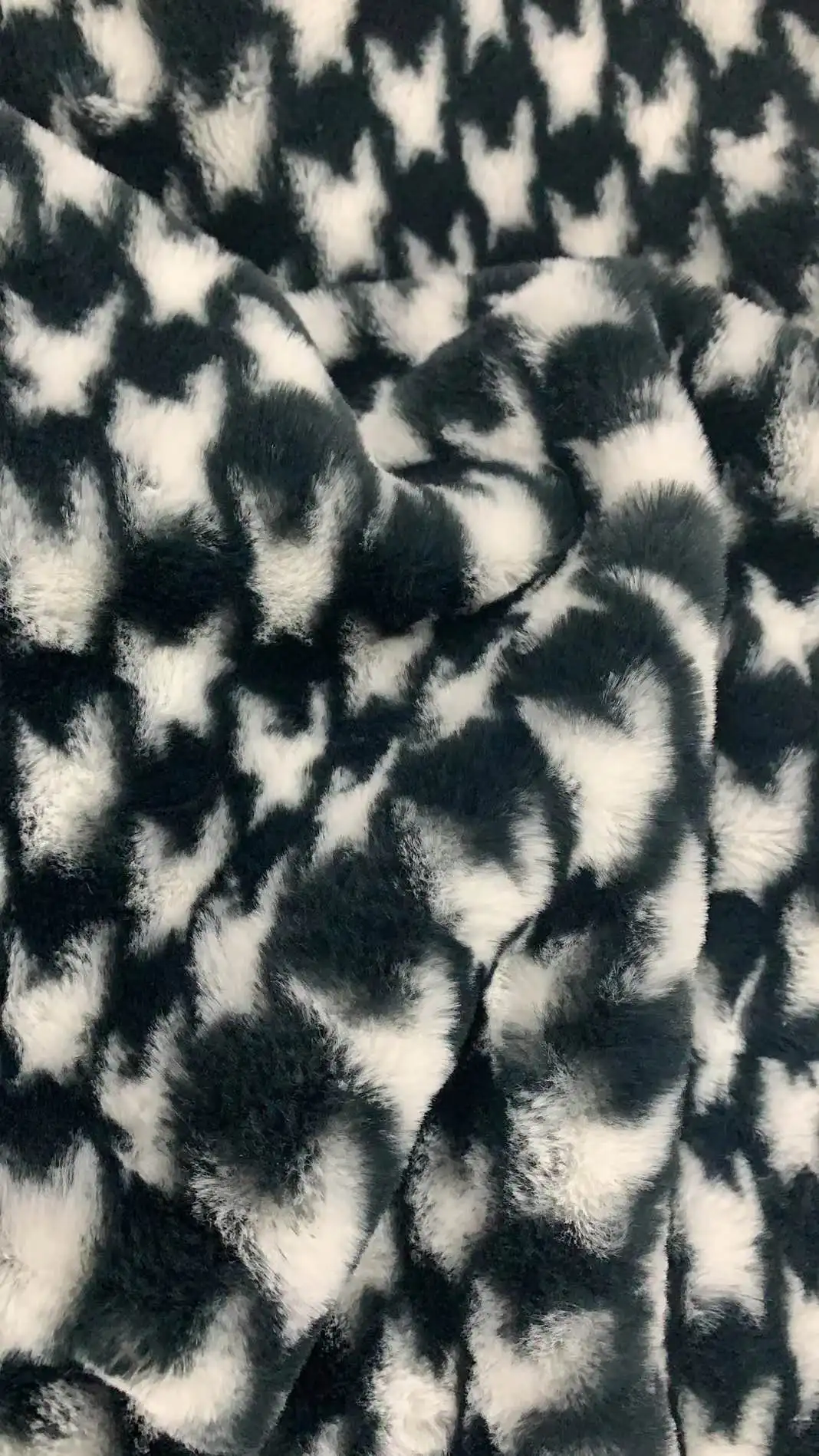 Плюшевая ткань, меховая ткань, ткань из искусственного кроличьего меха