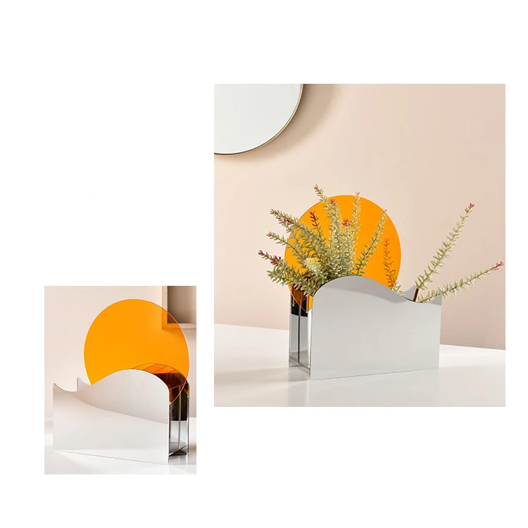 
A&C Customized Home Decoration Acrylic Flower Vase 