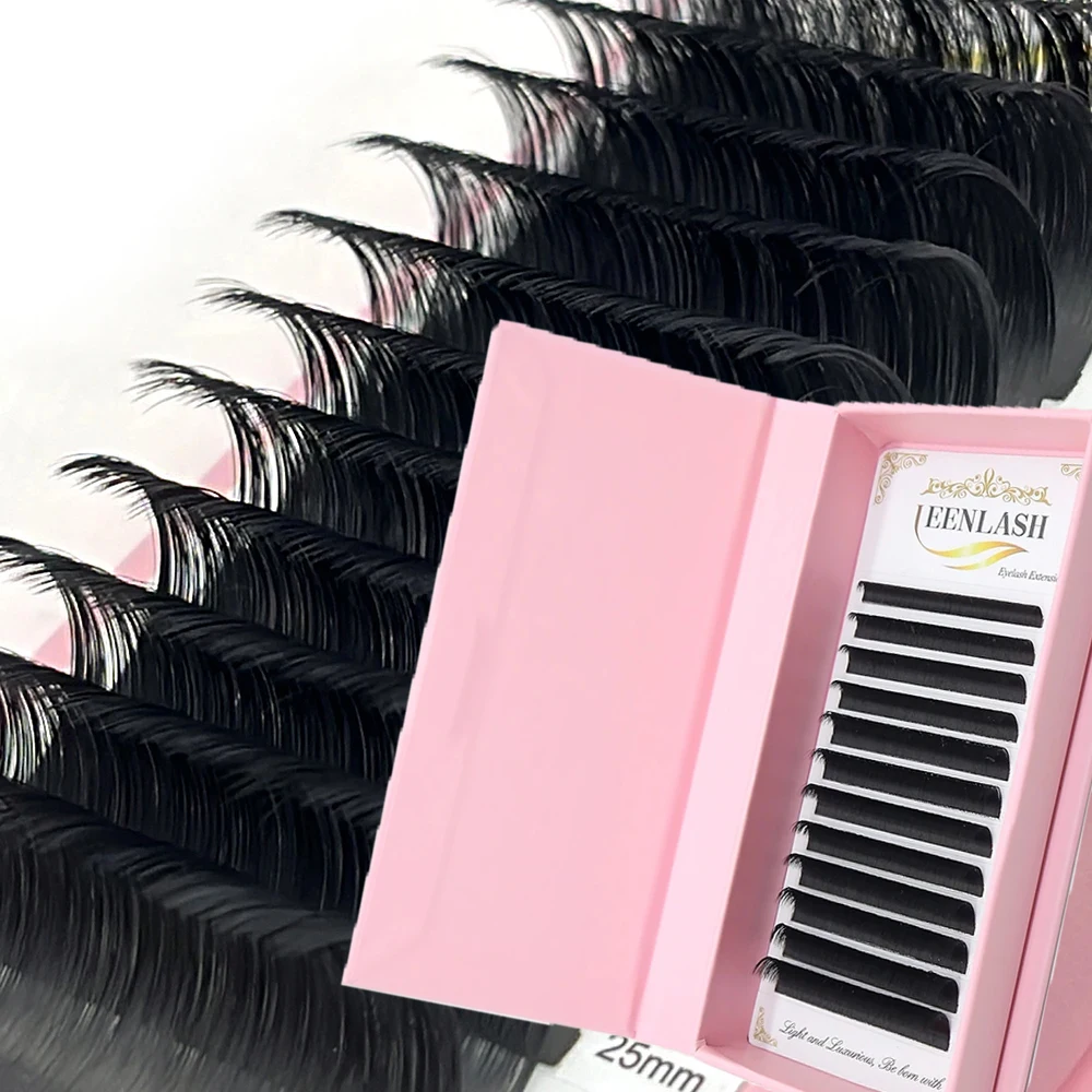 Private Label Mega Volume lash Hot sale classic volume lash extensions trays Wholesale individual lashes extension