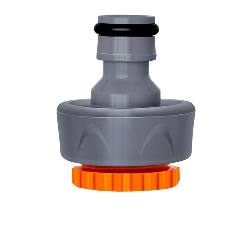 Standard joint plastic rubber-coated 4-point 6-point pacifier faucet high pressure water gun water pipe joint accessories