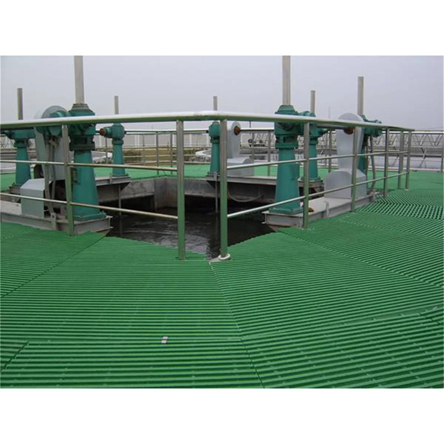 Walkway Roof Solar FRP Grating Sheet Fiberglass Plastic Grating FRP Sheets