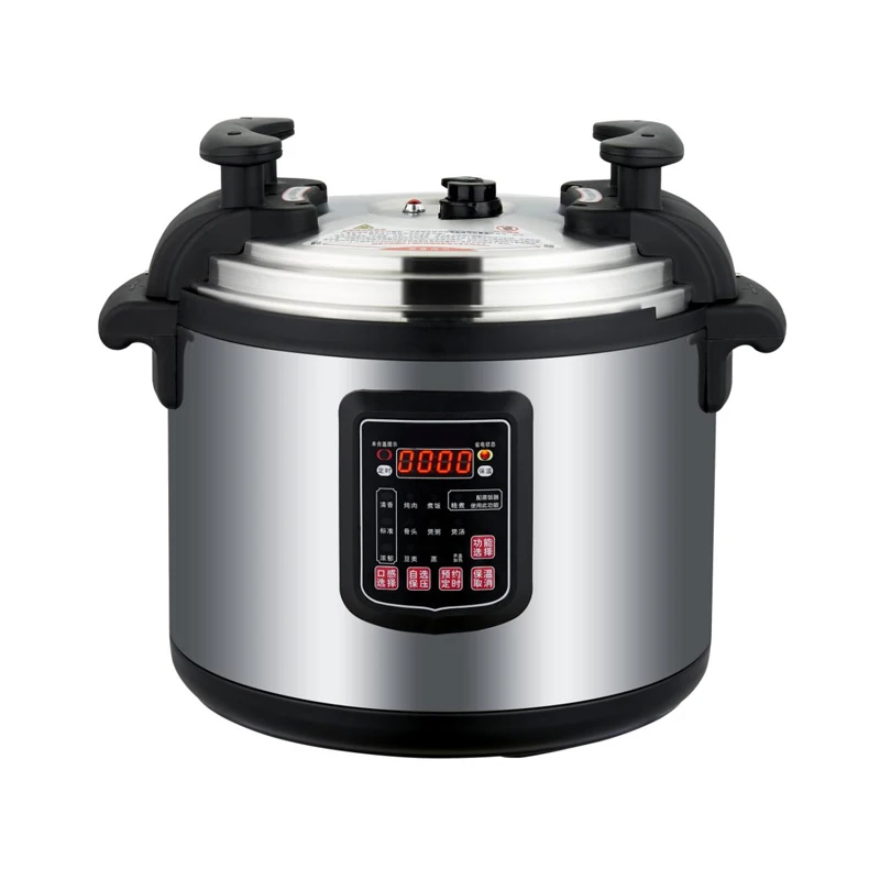 Factory Exclusive Sale Cabinet Type Digital Display Multifunction Commerical Stainless Steel 60 Qt 60L Electric Pressure Cooker