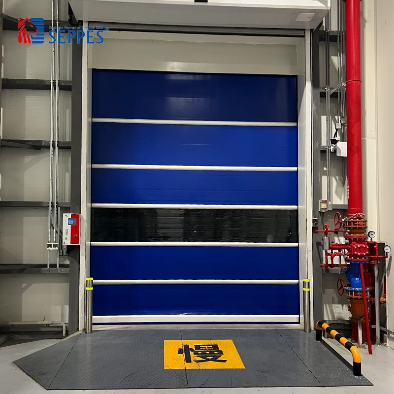 Electric Operated High Speed Shutter Door Quick Roll Up Doors for Clean Room Use
