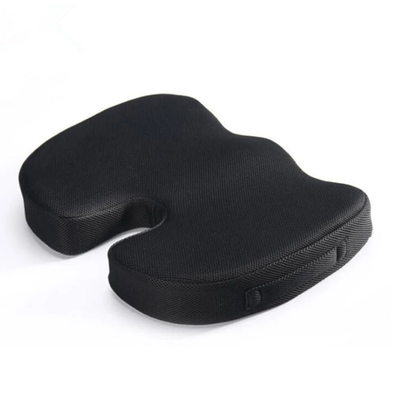 Gel cooling hemorrhoids cushion enhanced blood circulation elderly office chair car seat cushion with cover for long sitting