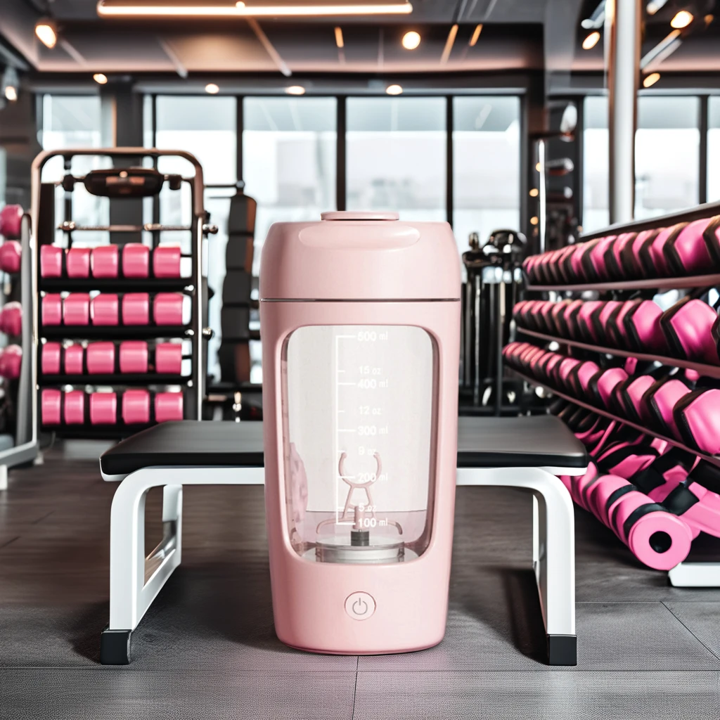 Wholesale 500ml Electric Shaker  Rechargeable Blender Mixer Cup Gym Sports Portable Electric Gym Protein Shaker Bottle