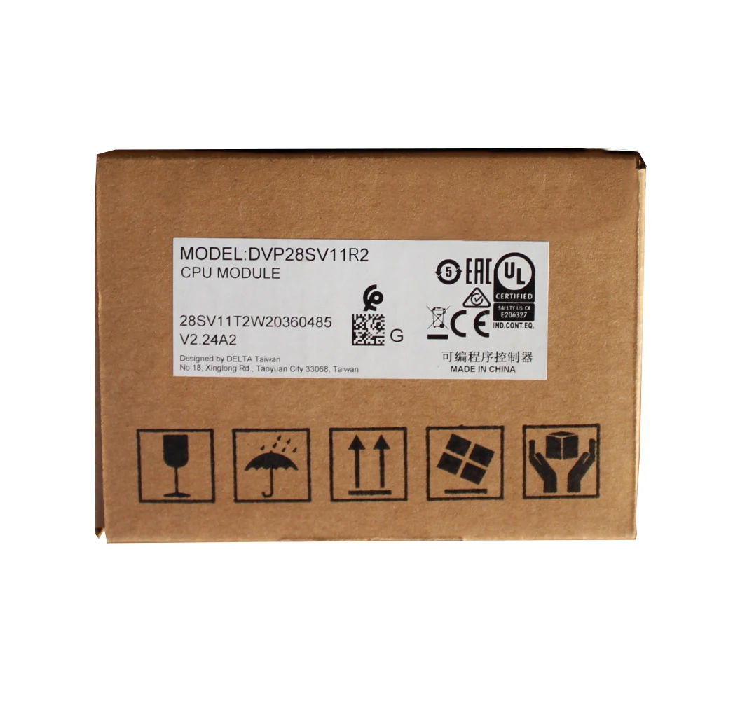 Ready To Ship DVP28SV11R2 New Original PLC Module Stock In Warehouse