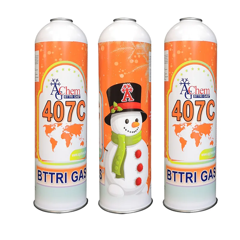 R134a R404a R410a R507 Refrigerant Gas