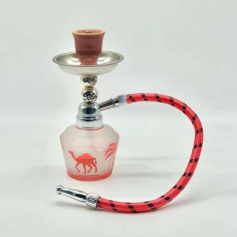 New Product Ideas 2024 Mini Portable Water Bottle Shisha Hookah Colorful Hookah