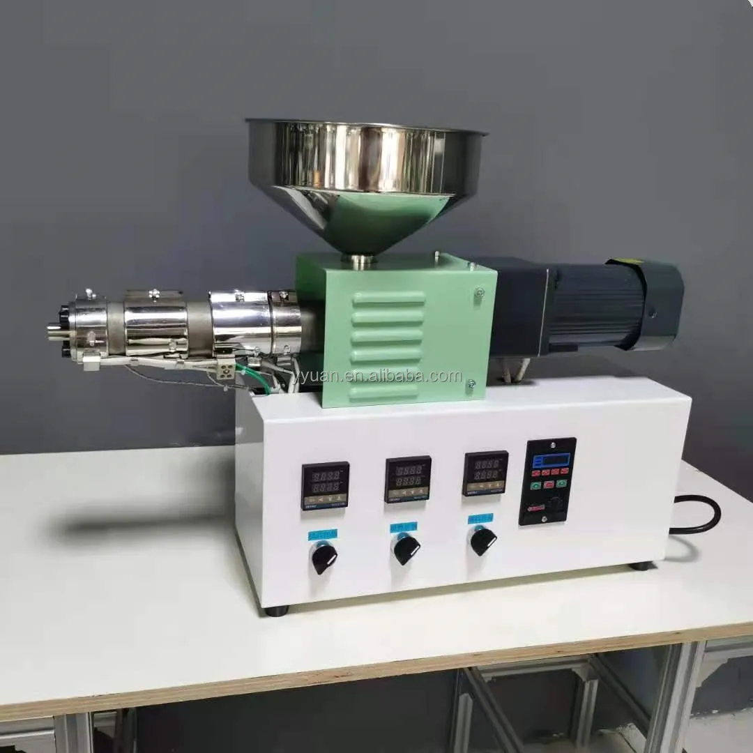 Sj25 Single screw Small plastic Extruder High Efficient  Small Lab Plastic Single Screw Extruder Machine