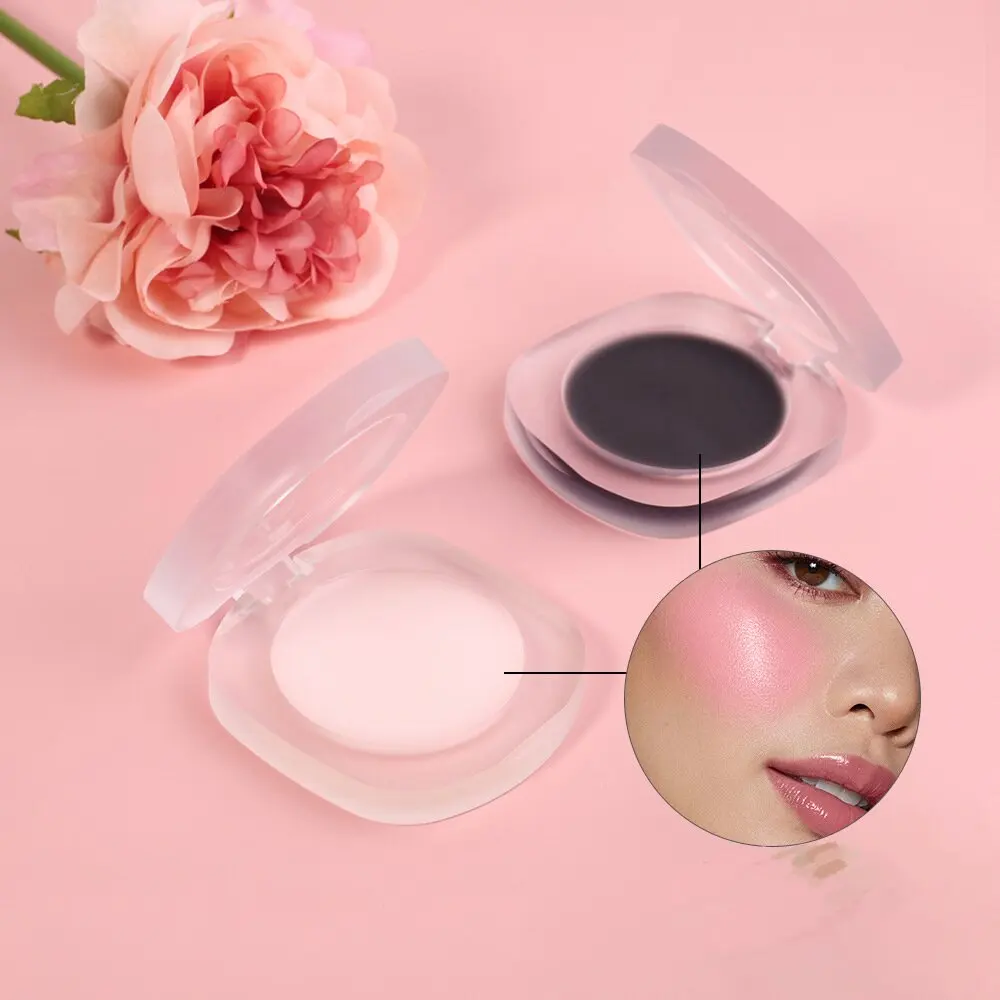 Private Label Cheek Makeup Blush Cream Pigment Vegan Blusher Waterproof Custom Color Changing Blush