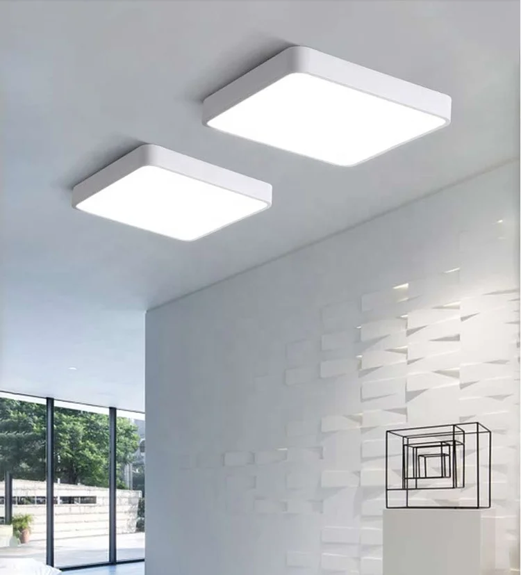 
flat Ultra thin Square LED Ceiling Light 