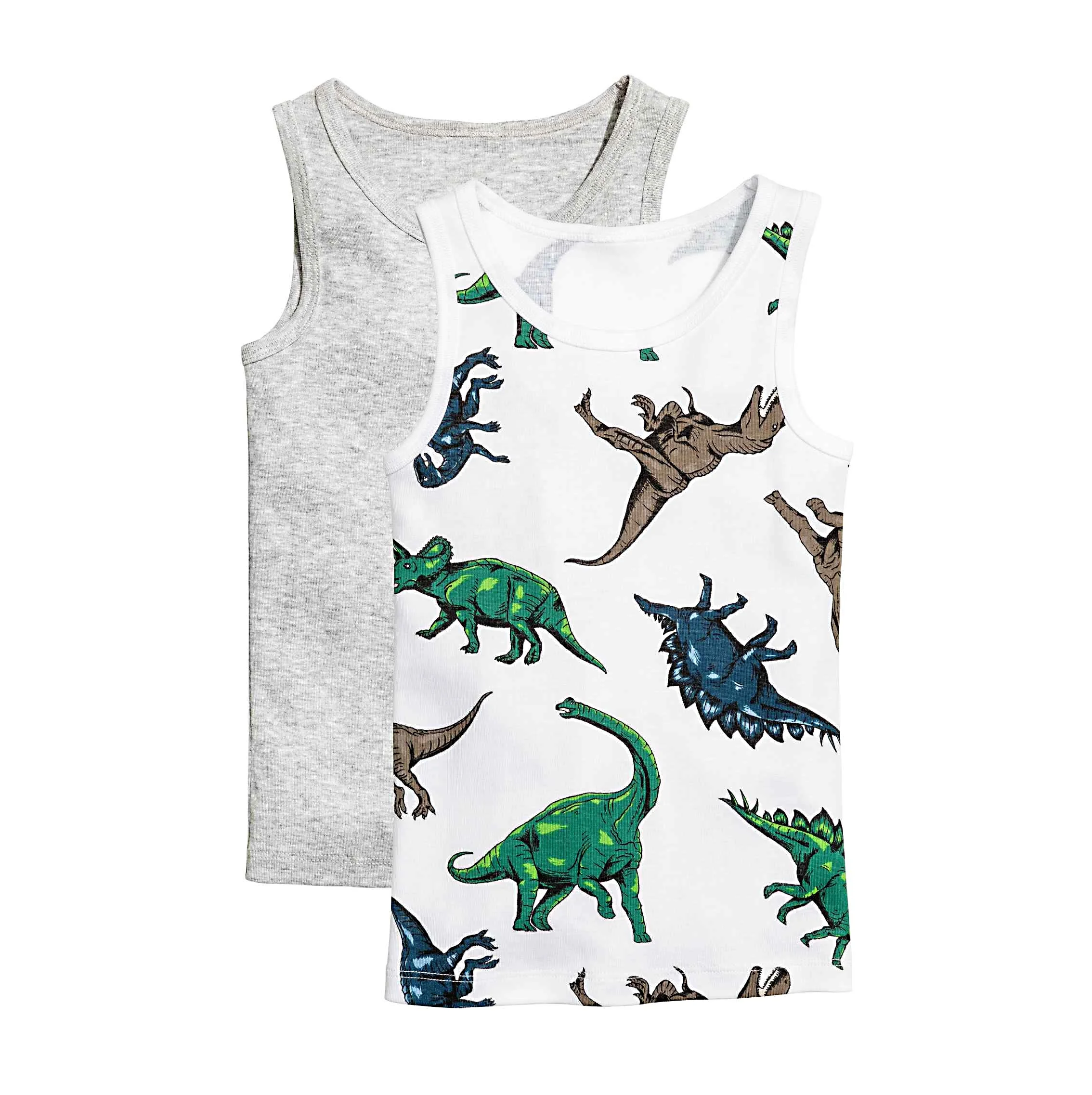 
Custom Printing Cotton Cartoon Tank Tops for Boys 