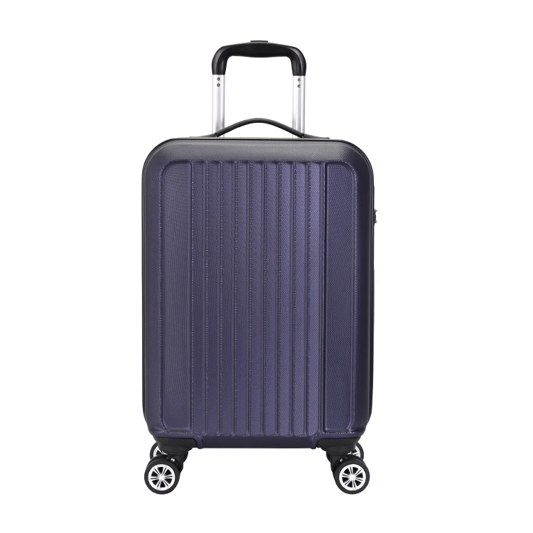Multi-colors ABS 3pcs easy travel trolley luggage suitcase
