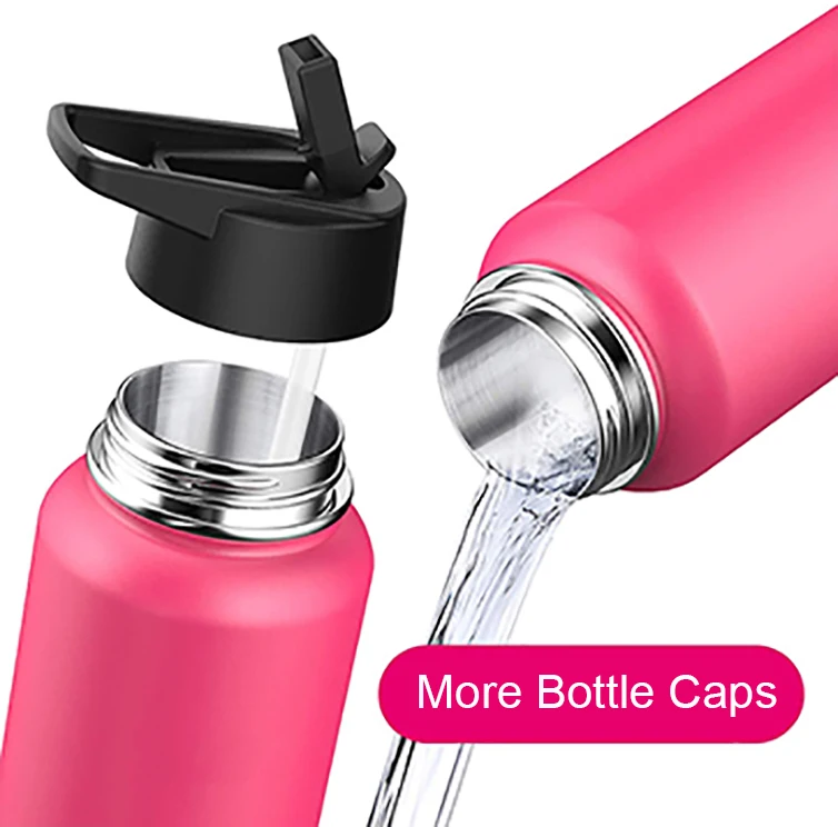 Fokison 2 Liter Vacuum Seal Water Bottle water bottle 2 liter