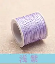 40meters/Roll 0.8mm Beading Cord Braided Nylon String Thread String Cord for Jewelry Making