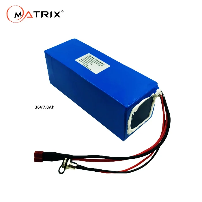 Deep cycle rechargeable 10s3p 36v 7.8ah electric bike li ion battery