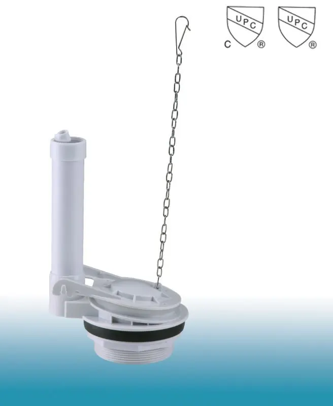 NUCA Flush Valve Top Button Adjustable Hand Material Origin Rate Certificate Control Push Inch ABS Size Pipe