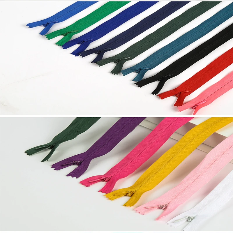 
Super Long Invisible Zipper DIY Nylon Coil Zipper Home Textile Sewing Automatic Lock Zipper 