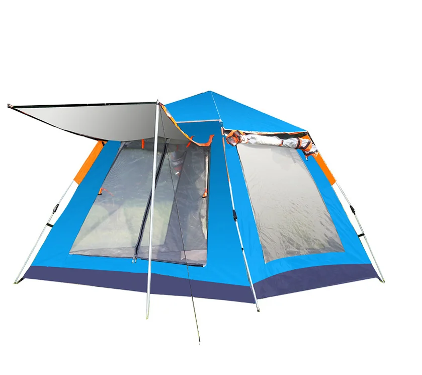 2021 Новые товары, походные палатки для кемпинга, распродажа, автоматические однослойные водонепроницаемые палатки на 3-4 человек для улицы, поставщик из Китая