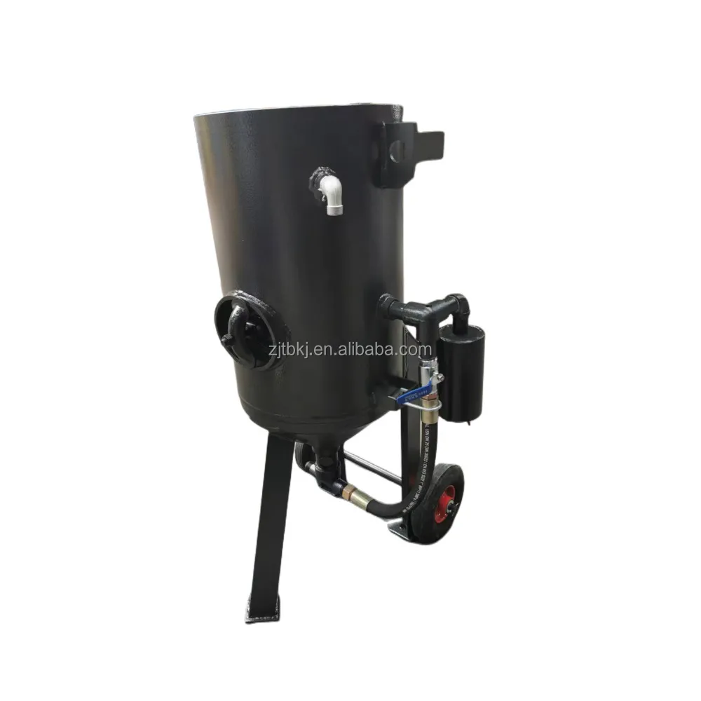 Automatic Dry Sand Blasting Machine Portable Abrasive Sand Blaster with Sand Blasting Gun