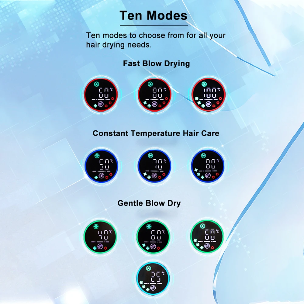 Ds Hair Dryer Hd16 Professional Negative Ionic Hairdryers Salon Electric Blow Dryer Travel Hair Blow Dryer Oem Factory Wholesale