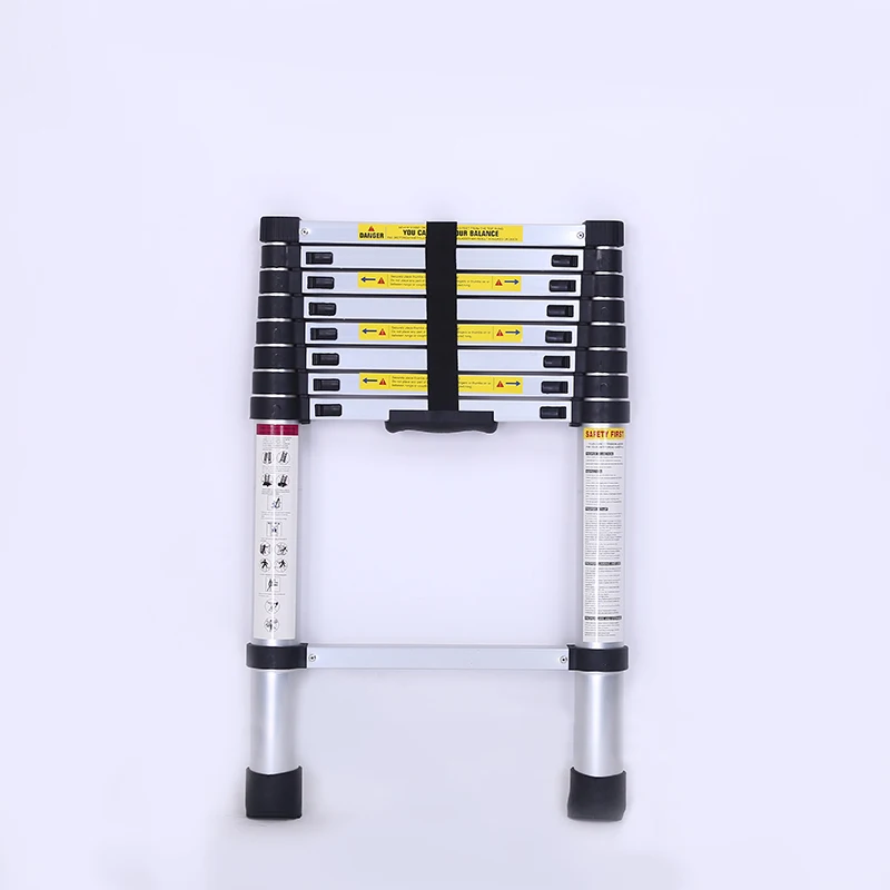5.4M Telescopic Retractable Loft Folding Step Telescopic Ladder