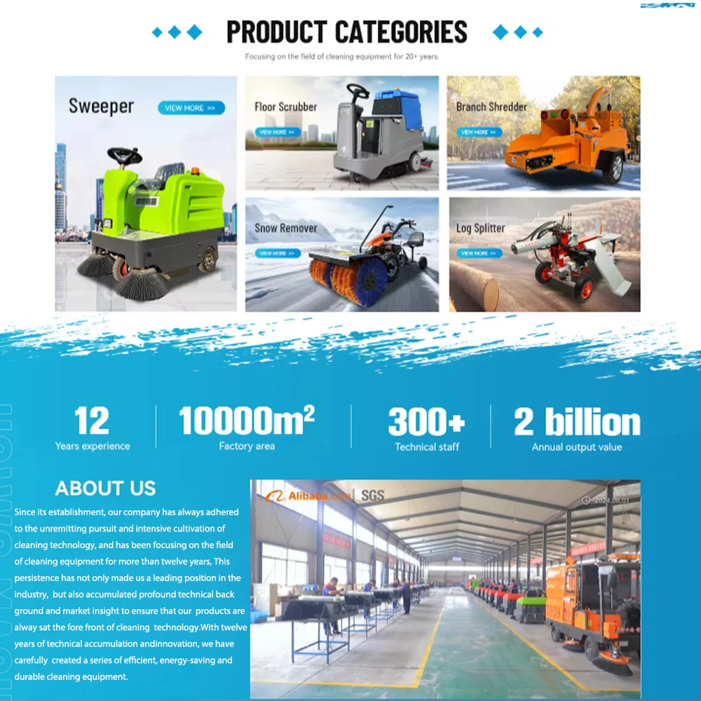 Free Shipping!!!Automated Hydraulic Utv Wheel Winter Snow Sweeper Ride On Gasoline Gas Powered Loncin Snow Thrower Blower Engine