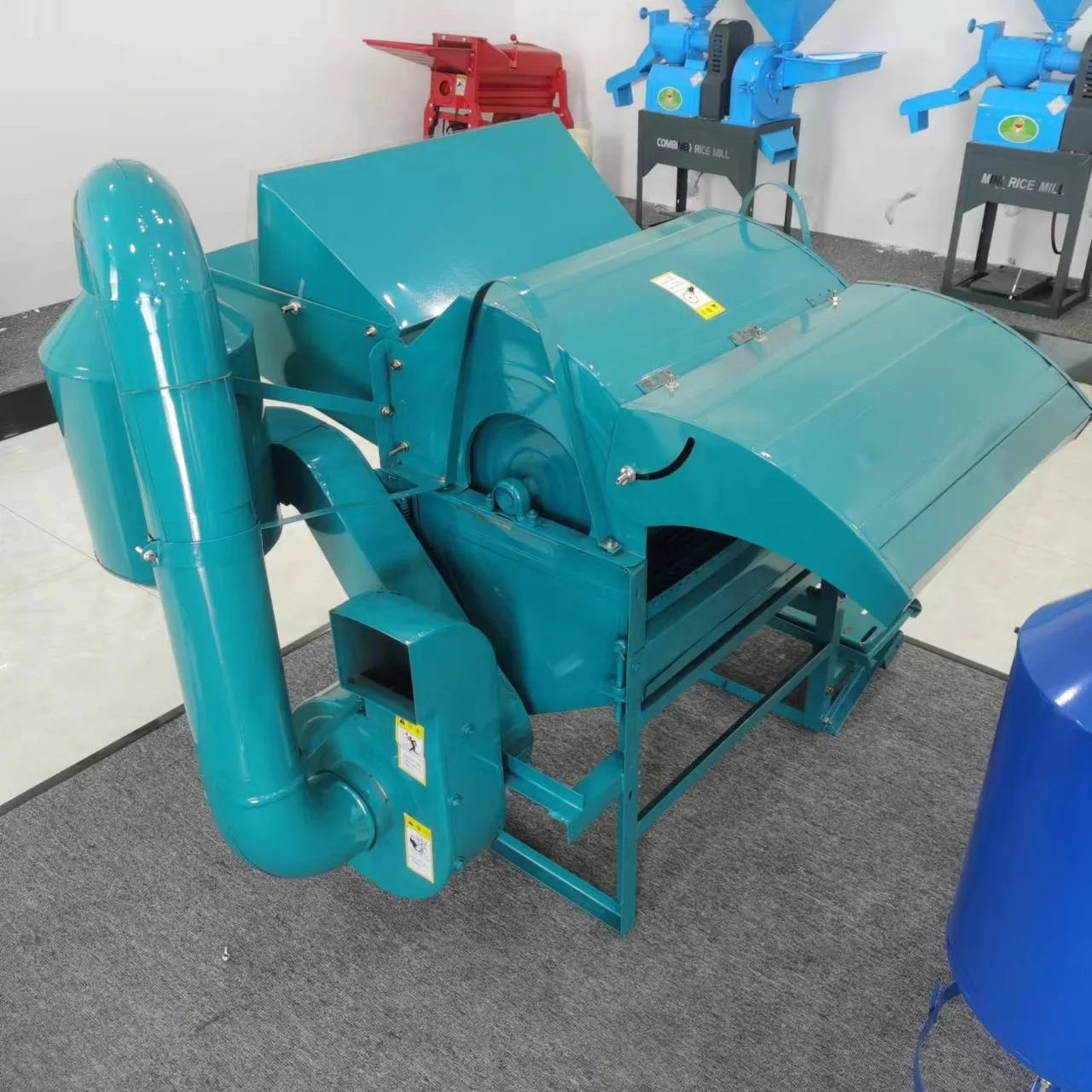 diesel engine grain thresher for farmer
