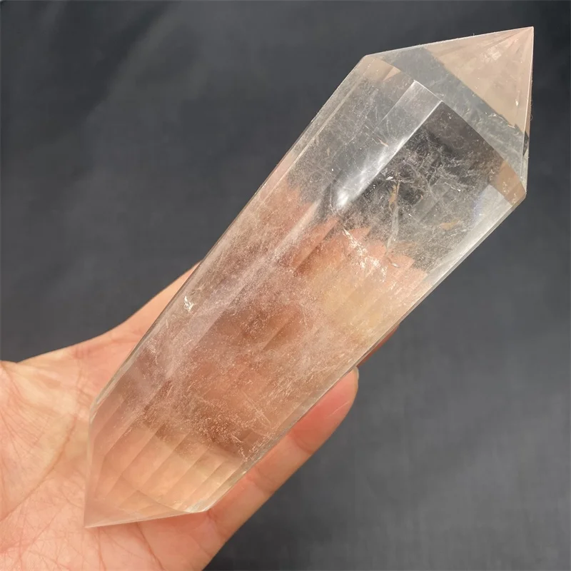 Wholesale Healing Vogel Crystals Natural Hand Made Clear Quartz Crystal Point Vogel Crystal Wands