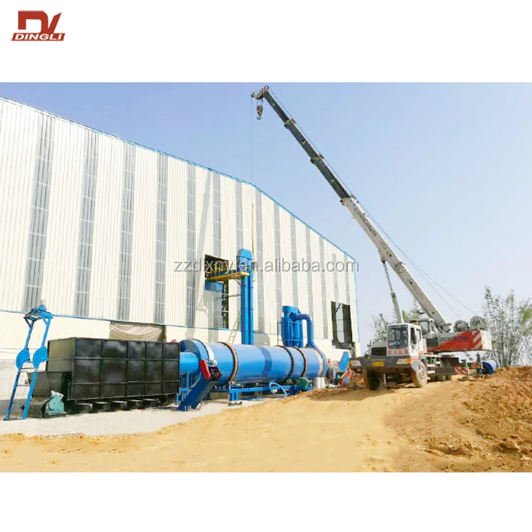 Good Reputation Industry Sludge Rotary Drying Equipment with ISO Certificate