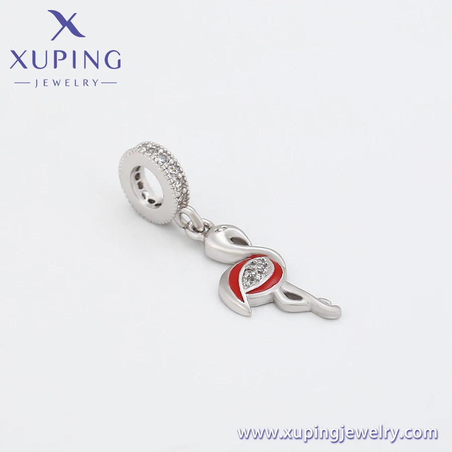 A00722325 xuping jewelry flamingo elegant pedant with diamond ancient classical religion series fashion simple elegant pendant