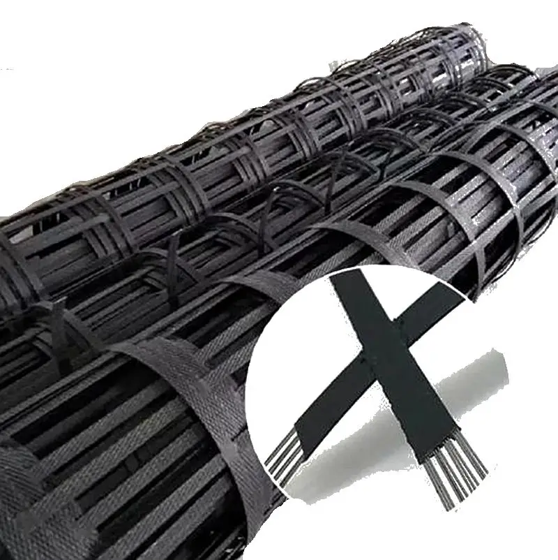 Высокопрочная Двухосная сварочная сталь пластиковая композитная георешетка