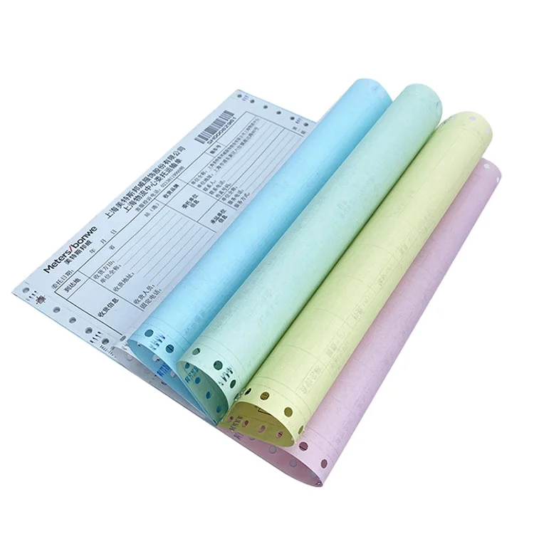 Карбоновая бумага, 5 шт., счет, компьютерная форма, печать, компьютерная бумага, непрерывная