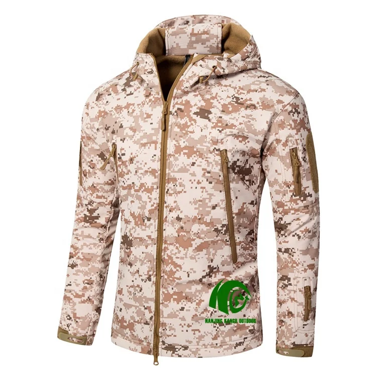 KANGO softshell jacket with shoulder high visibility softshell jacket quick dry men waterproof softshell  jacket