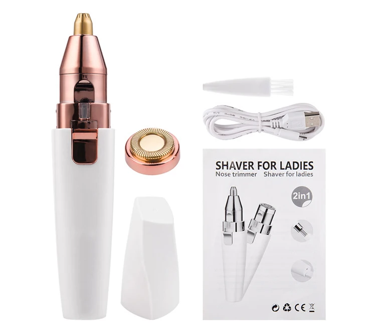 Rechargeable Women Facial Epilator Rechargeable Mini Electric Facial Epilator