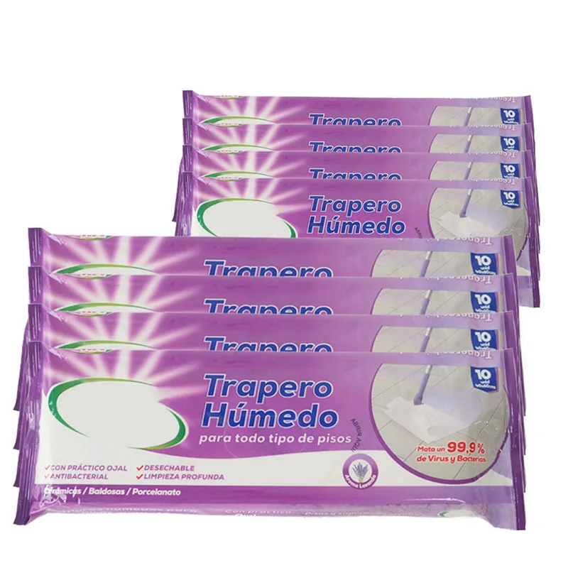 2022 quality fast and convenient nonwoven household cleaning floor wipes