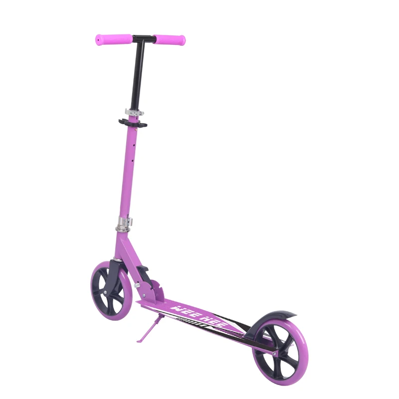 Wholesale Adult scooter street scooter 200mm big wheel full aluminum kick scooter for adult