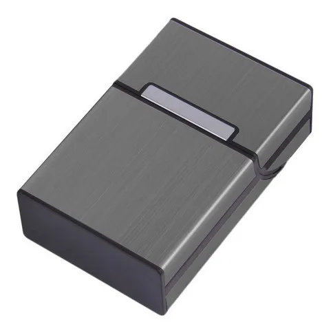 20 Capacity Cigarette Case with Aluminum Automatic Slider