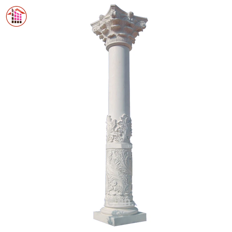 1Premium China Supplier Building Materials Decoration Roman Stacked Stone Pillar Design