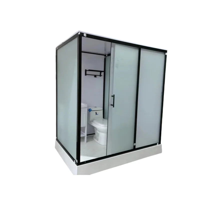 XNCP Portable All-in-One Modular Capsule Bathroom Prefab Unit with Integrated Shower Toilet and Shower Cabin