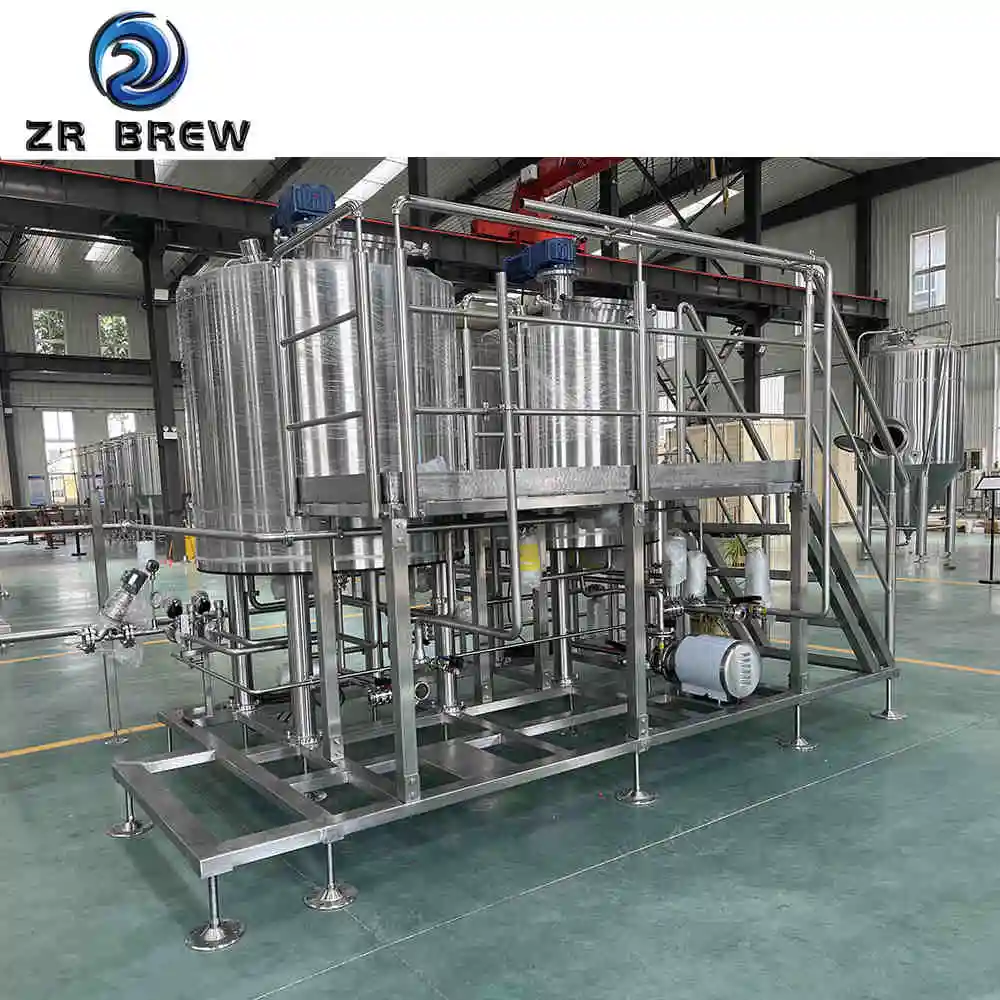 1bbl 2bbl 3bbl 4bbl 5bbl easy to operate beer pilot brewing system