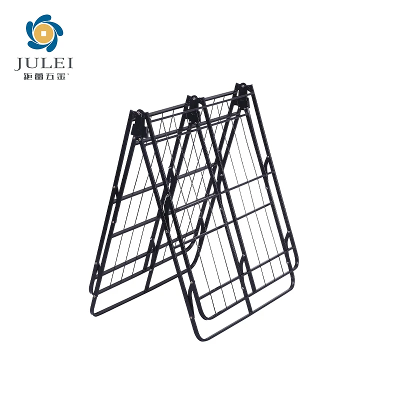 China wholesale direct sale ecommerce packing King Size ez bed air mattress with frame alaskan metal clamp