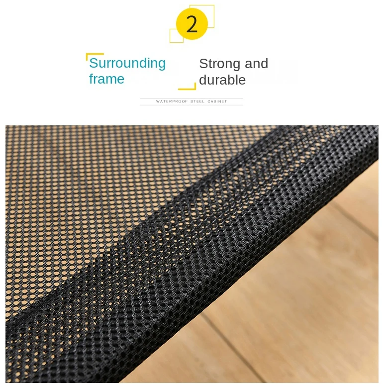 Wholesale Extra Large Bed Portable Cool Pet Cot With Breathable Mesh Skid-resistant Feet Elevated Dog Bed